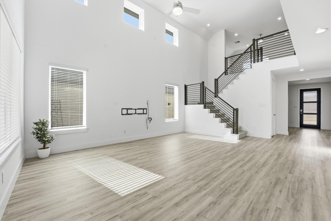 13744 Rising Sun Lane Conroe, TX 77384 - Photo 12 of 41 High ceilings offer bright open space