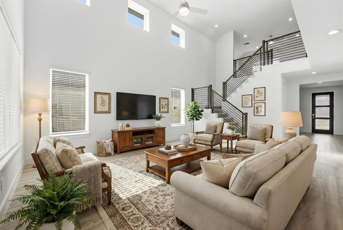 13744 Rising Sun Lane Conroe, TX 77384 - Photo 10 of 41 Virtually Staged living room