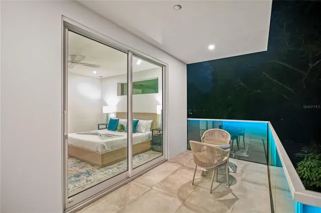 a view of an outdoor sitting area