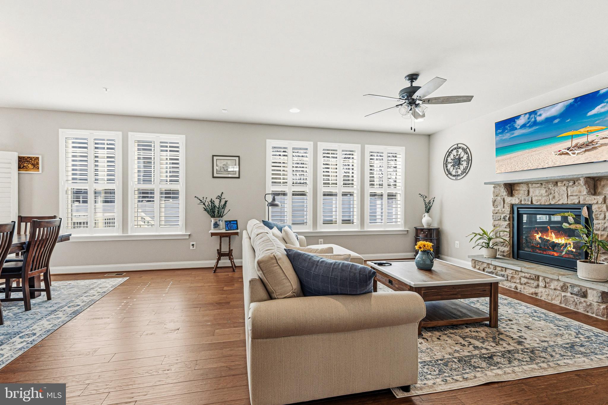 113 Harding Street Lutherville-Timonium, MD 21093 - Photo 17 of 45 a living room with furniture and a flat screen tv