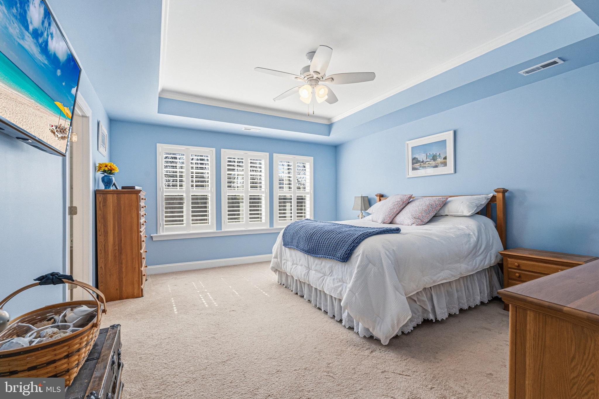 113 Harding Street Lutherville-Timonium, MD 21093 - Photo 25 of 45 a spacious bedroom with a bed and a large window
