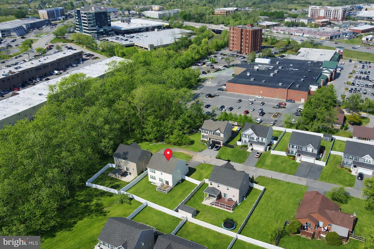 113 Harding Street Lutherville-Timonium, MD 21093 - Photo 39 of 45 an aerial view of a house with a garden