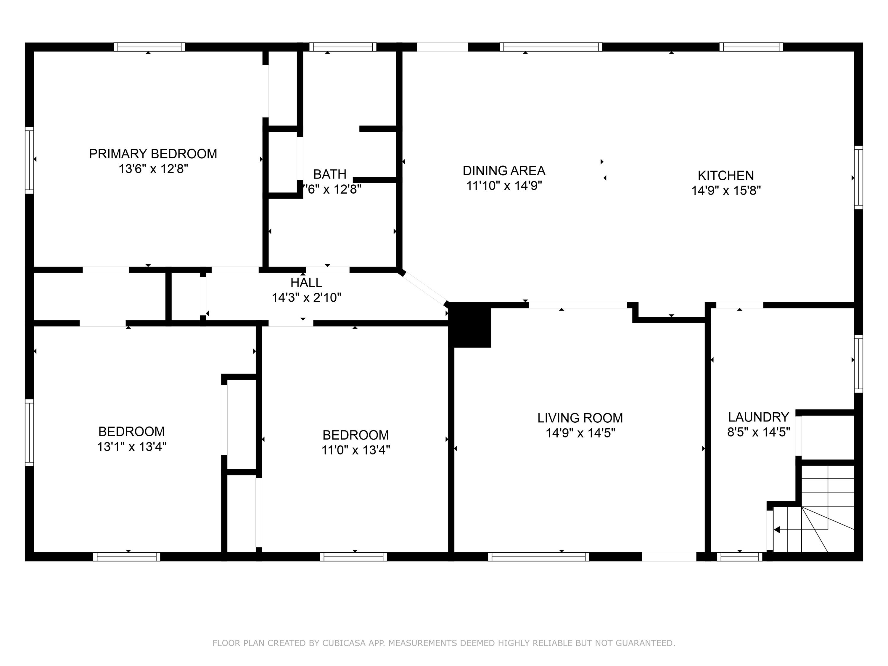 4743 6 Mile Post Road Rocky Mount, VA 24151 - Photo 41 of 43 Floor Plan 1