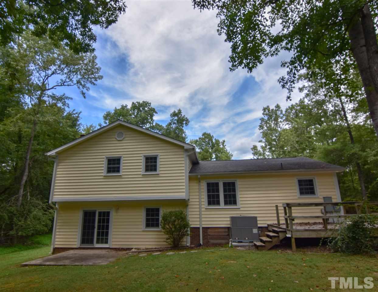 6354 Helena Moriah Road Rougemont, NC 27572 - Photo 20 of 21 a front view of a house with a garden