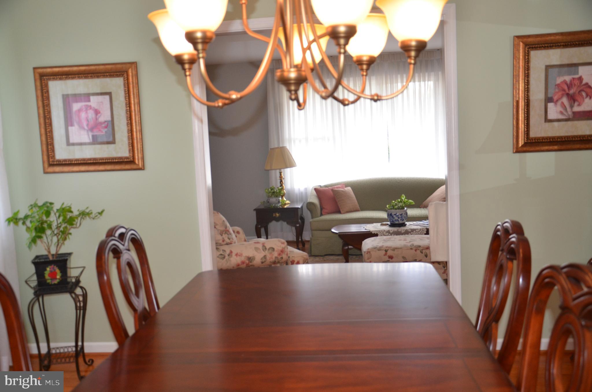 19704 Trunk Road White Hall, MD 21161 - Photo 8 of 59 The formal dining room is off of the LR & Kit