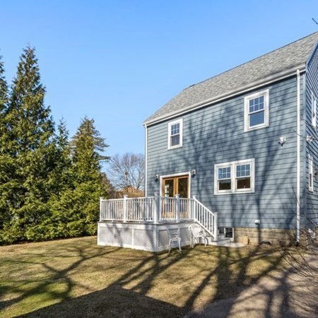 35 Welgate Road Medford, MA 02155 - Photo 29 of 40 a view of a house with a patio