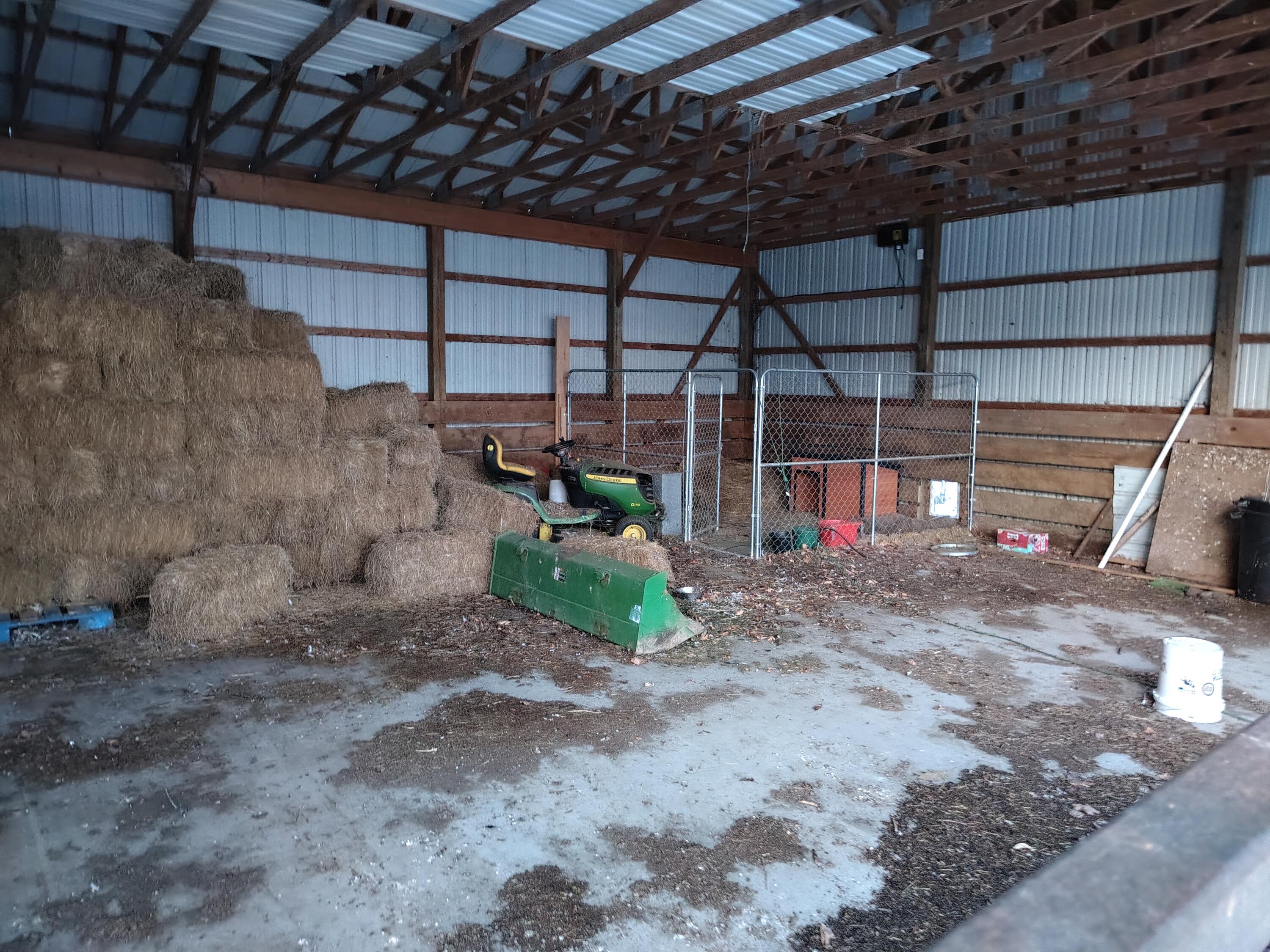 586 Upper-Charleston Road Charleston, ME 04422 - Photo 50 of 64 Pole Barn inside 3