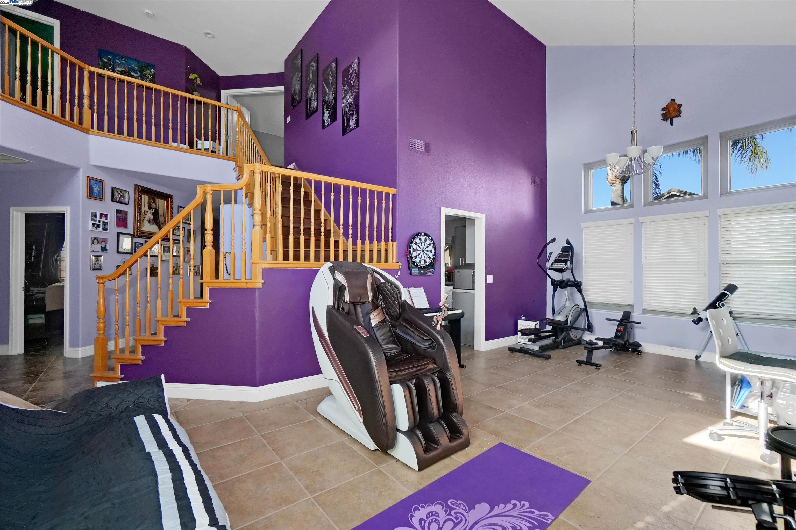 1445 Yorkshire Loop Tracy, CA 95376 - Photo 17 of 55 a view of a room with gym equipment