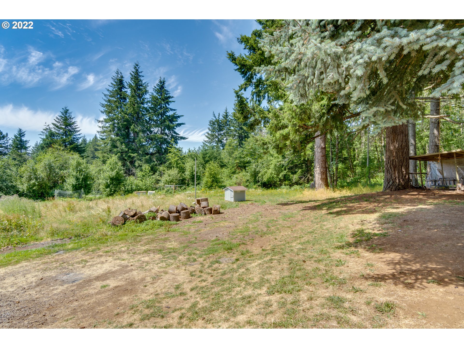 35355 Southeast Surface Road Estacada, OR 97023 - Photo 28 of 32 a view of a yard with a tree