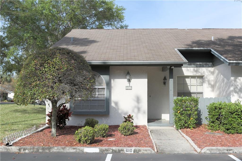 End unit with parking just outside door