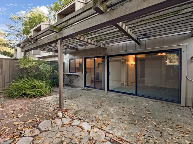 a house with a outdoor space