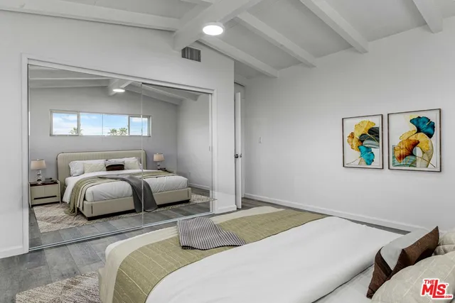 a view of balcony with furniture