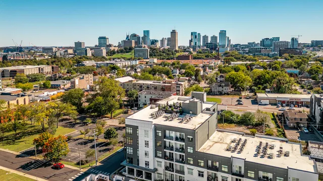a front view of a house with outdoor space