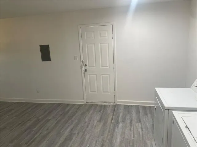 wooden floor in an empty room
