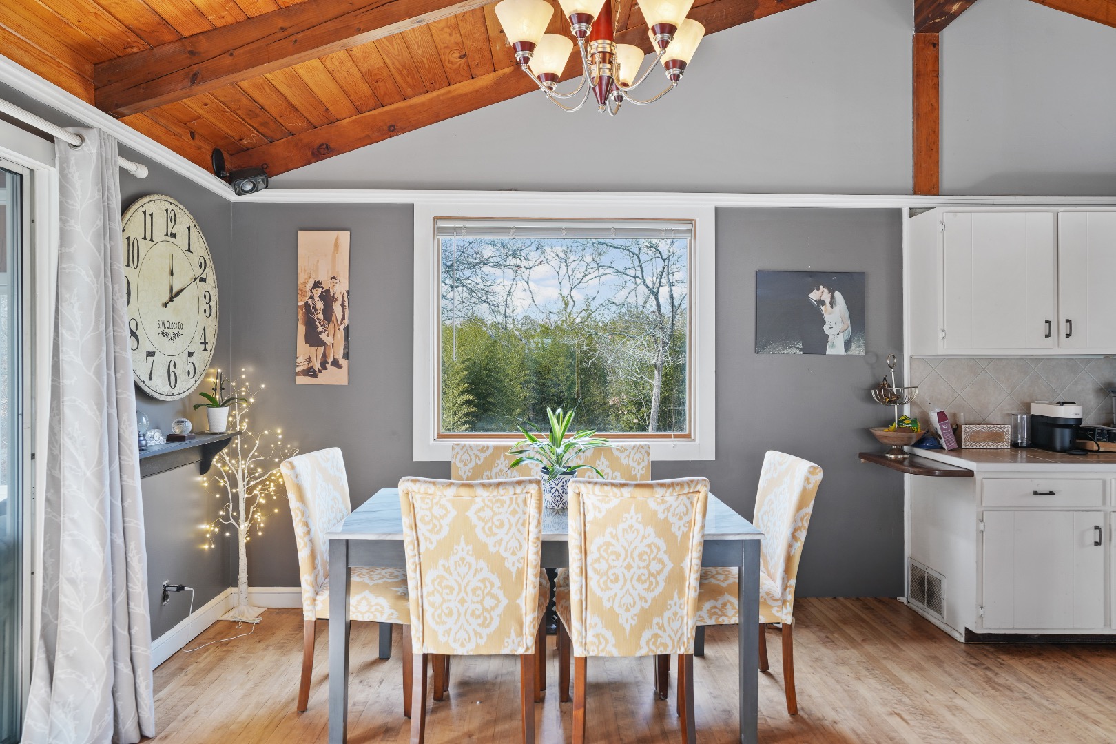 101 Tradewinds Road Oak Bluffs, MA 02557 - Photo 13 of 59 a view of a dining room with furniture window and outside view