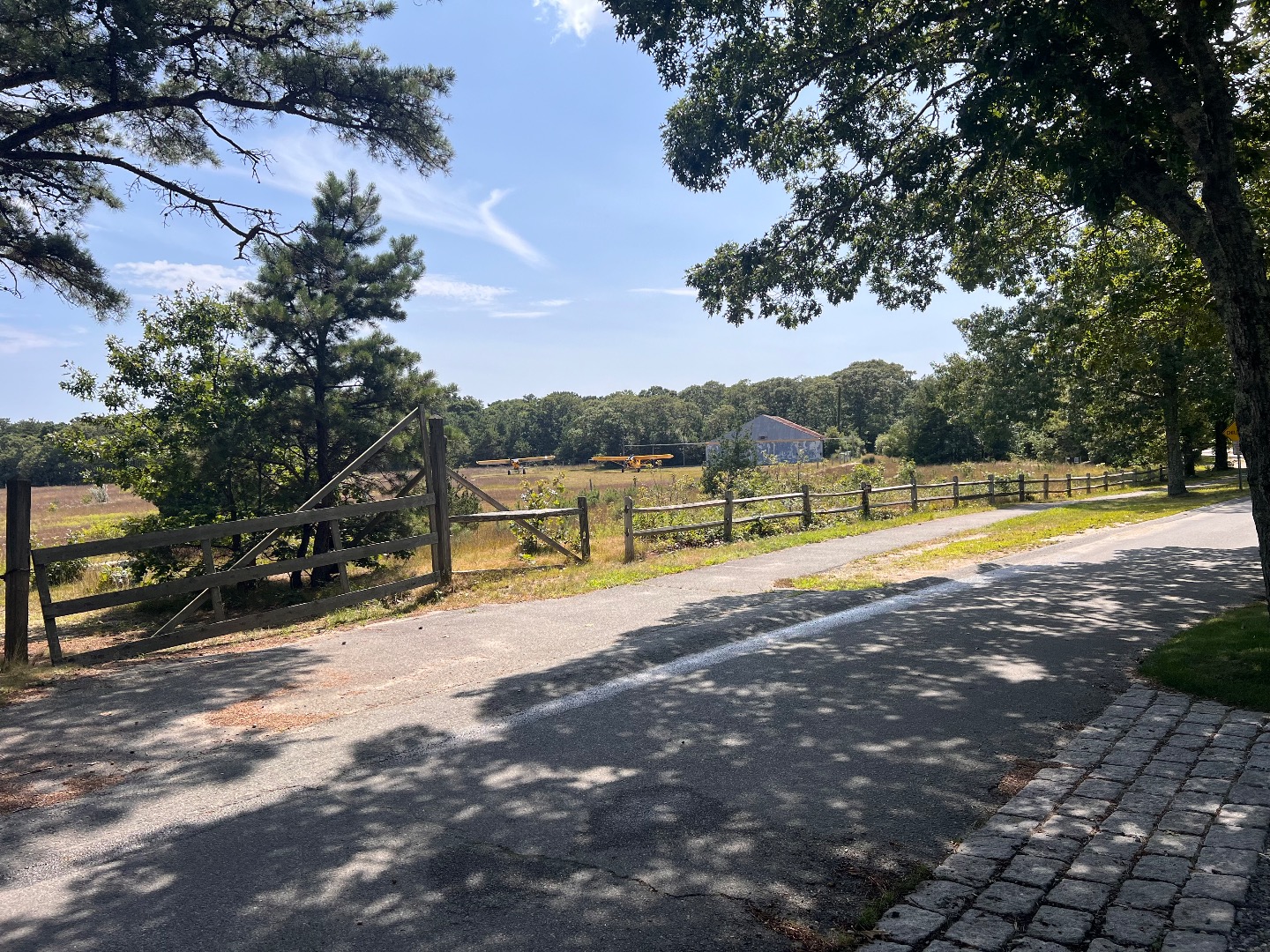 101 Tradewinds Road Oak Bluffs, MA 02557 - Photo 57 of 59 a view of an outdoor space and swimming pool