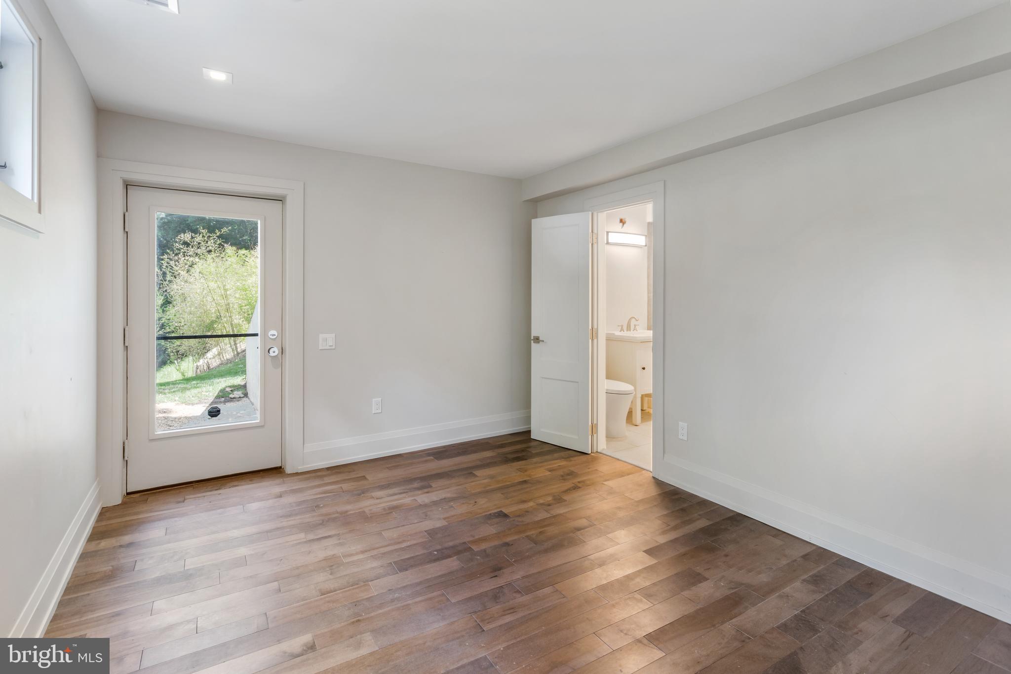 2700 Foxhall Road Northwest Washington, DC 20007 - Photo 19 of 24 Lower Level Bedroom with Separate Entrance