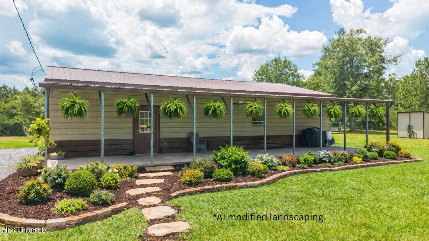 AI modified landscaping