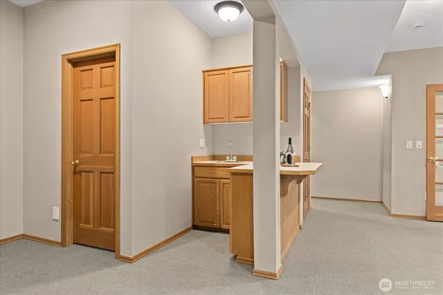 a view of a storage & utility room in a house