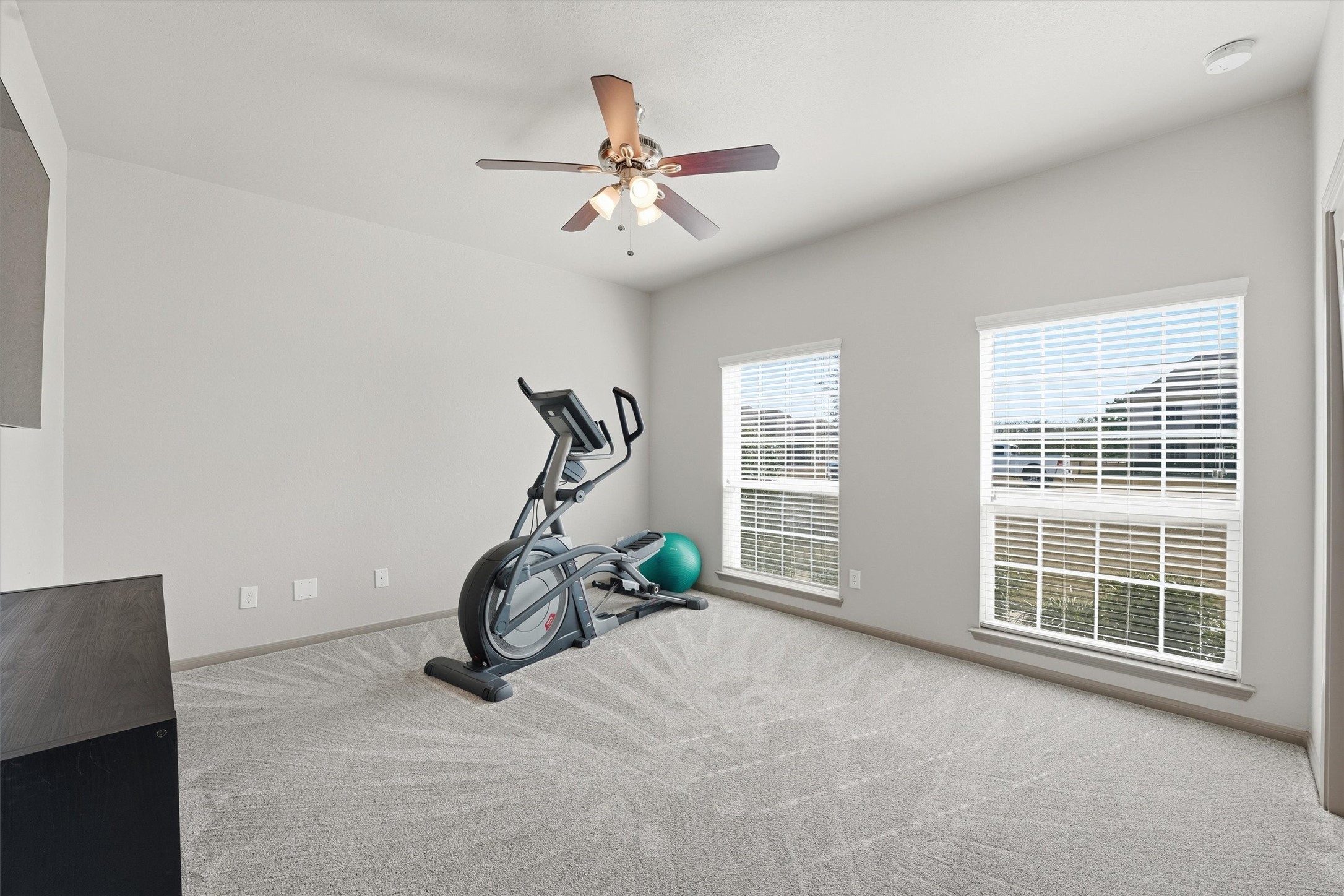 4735 Camp Creek Road Baytown, TX 77523 - Photo 19 of 41 a view of a room with gym equipment