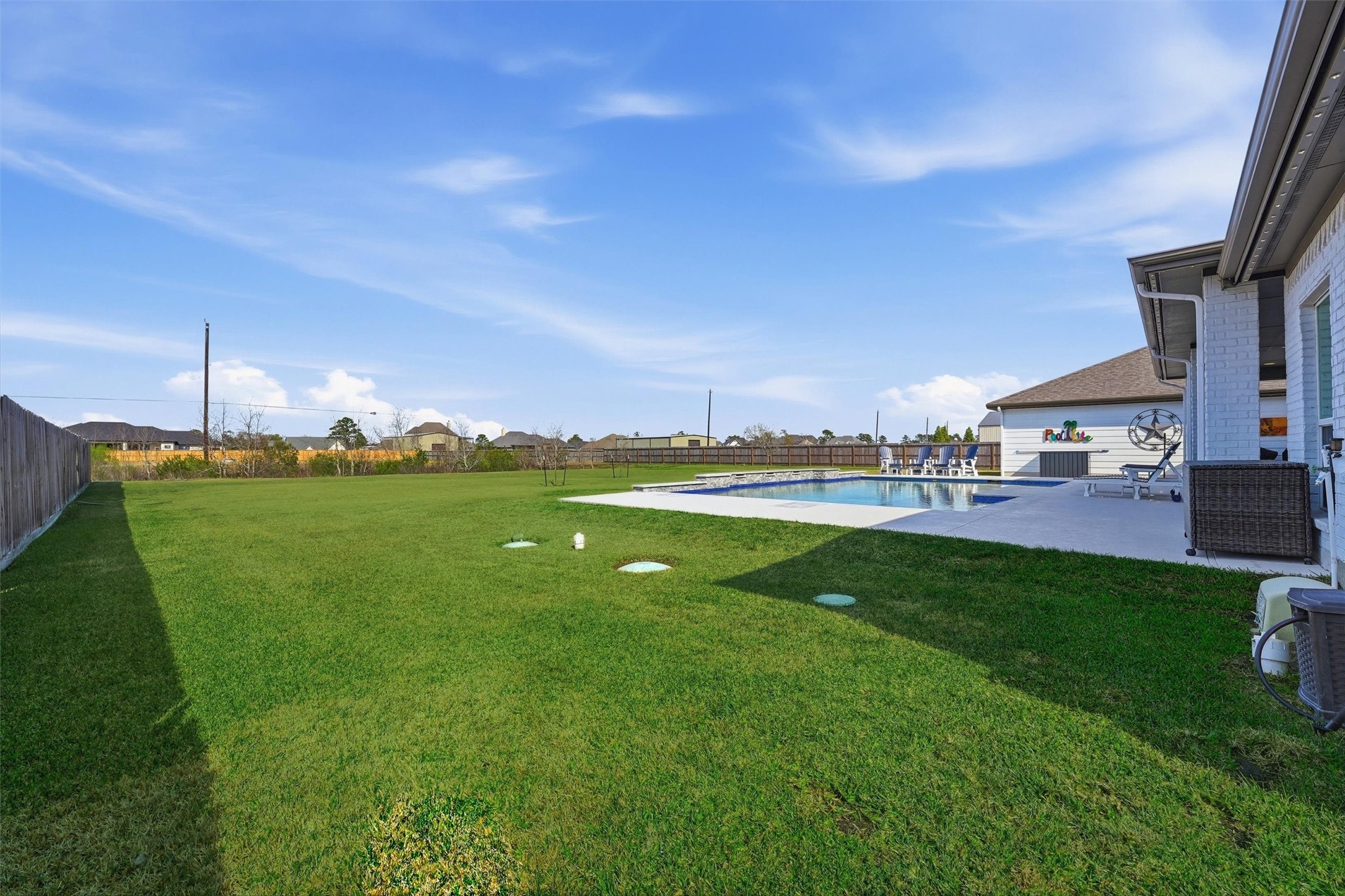 4735 Camp Creek Road Baytown, TX 77523 - Photo 31 of 41 a house view with a garden space