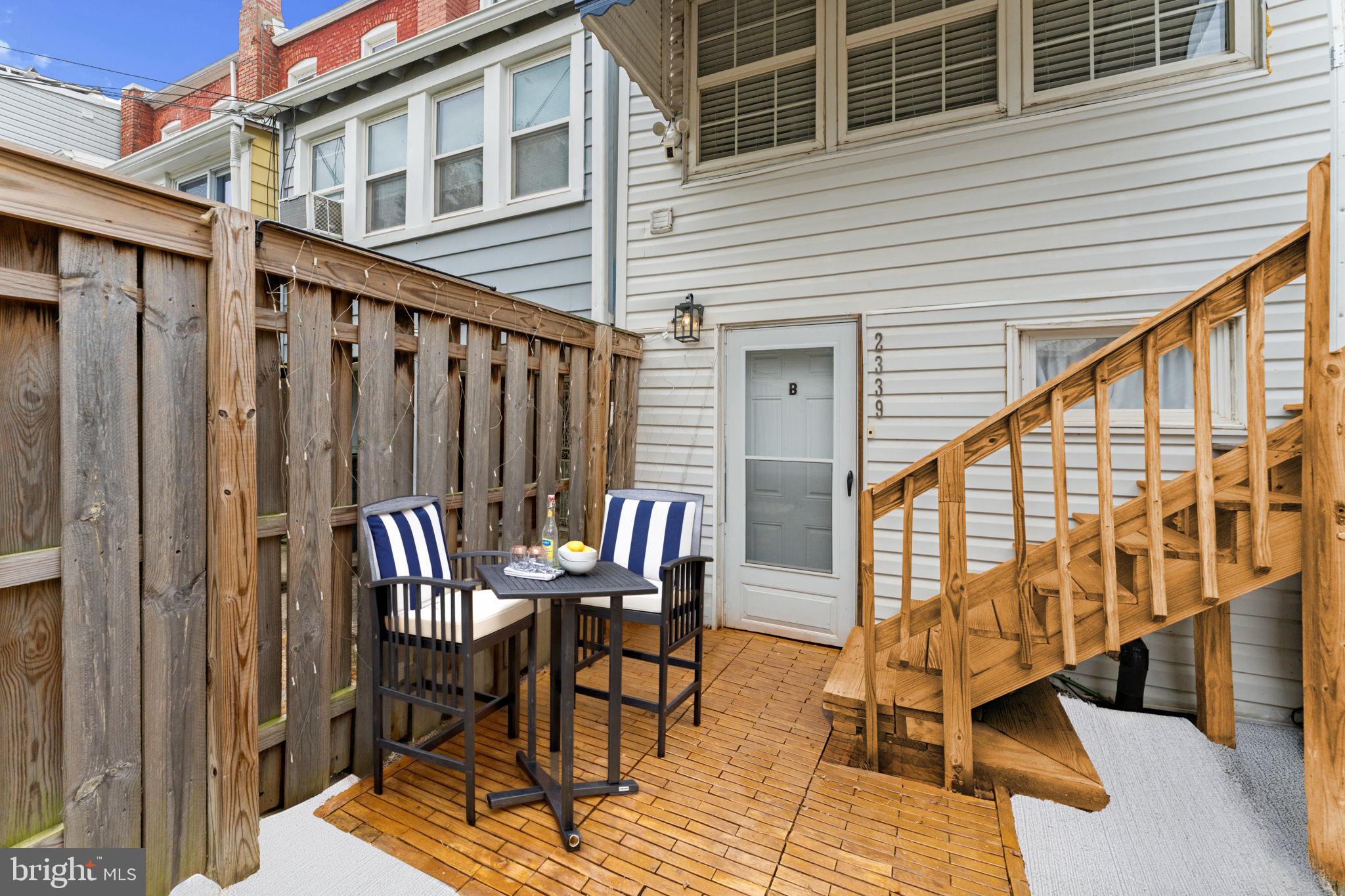 2339 3rd Street Northeast Washington, DC 20002 - Photo 24 of 59 Lower level patio space!
