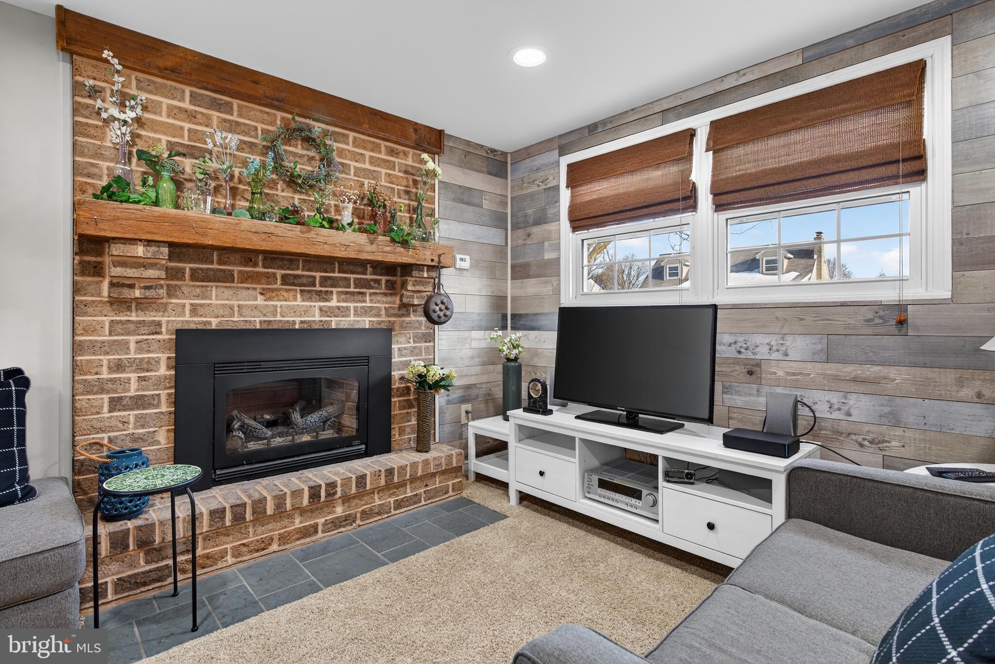 146 South Oak Street Lititz, PA 17543 - Photo 34 of 55 a living room with furniture and a fireplace