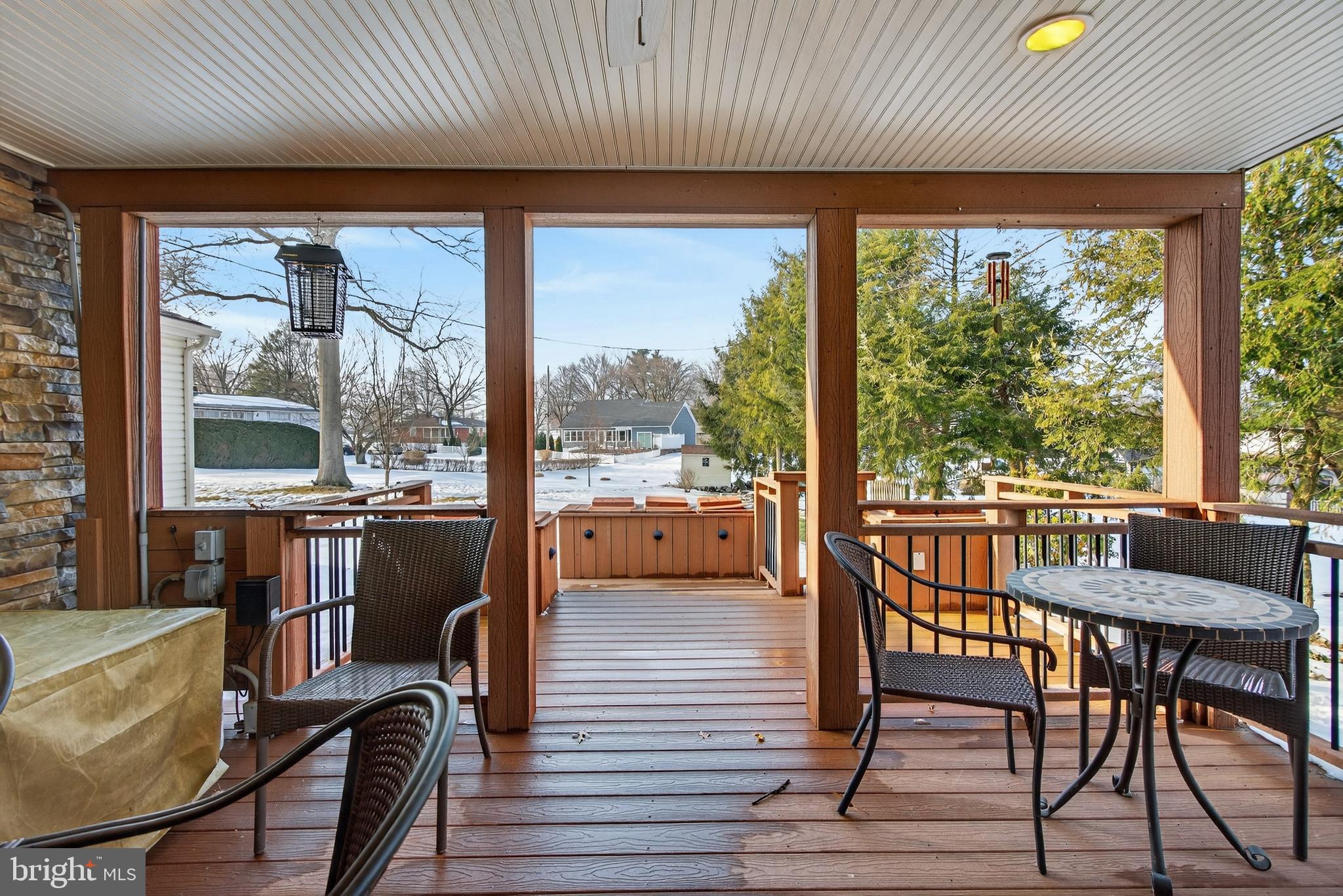 146 South Oak Street Lititz, PA 17543 - Photo 40 of 55 a view of a city from a dining room with furniture window and wooden floor