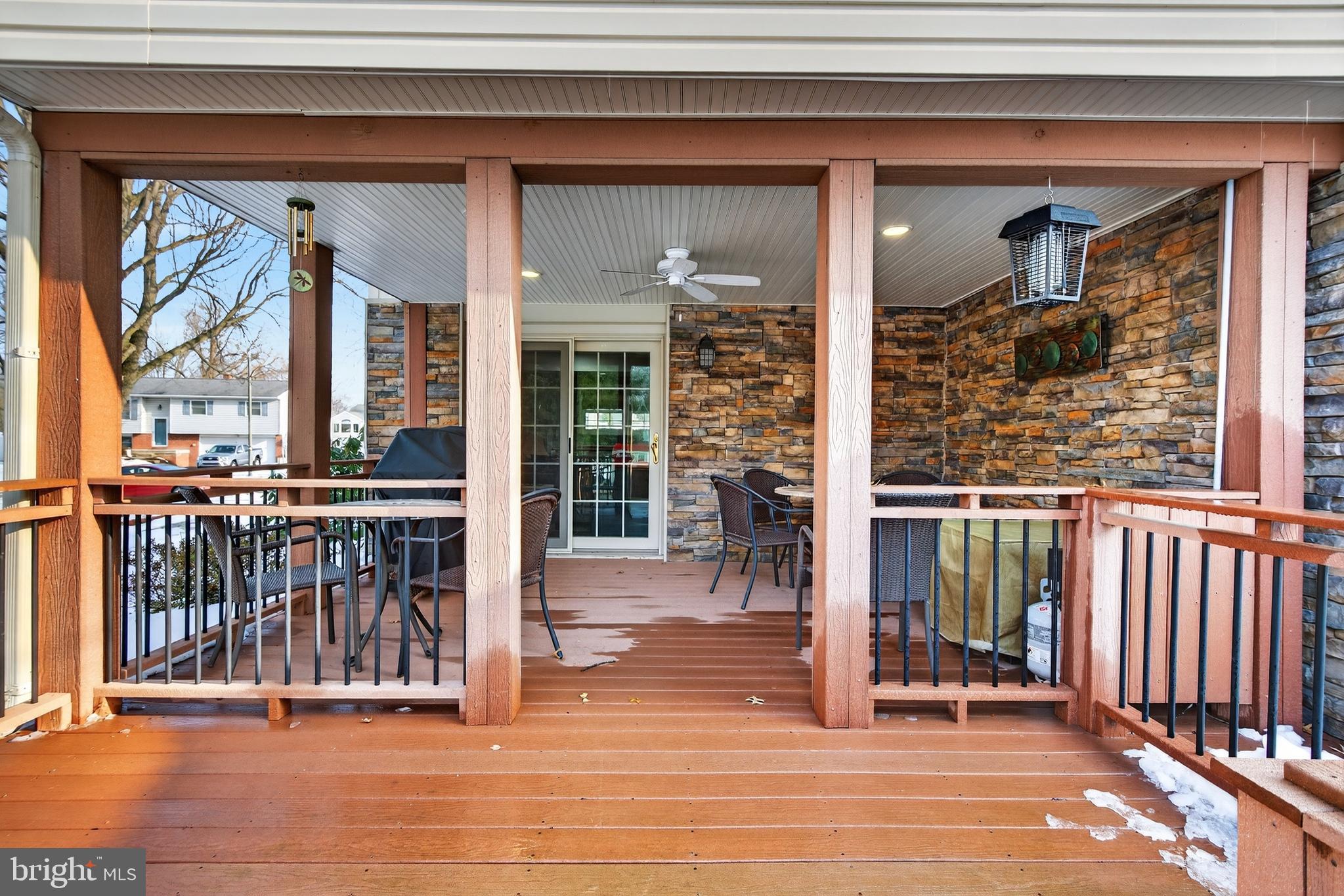 146 South Oak Street Lititz, PA 17543 - Photo 41 of 55 a view of a porch with a floor to ceiling window