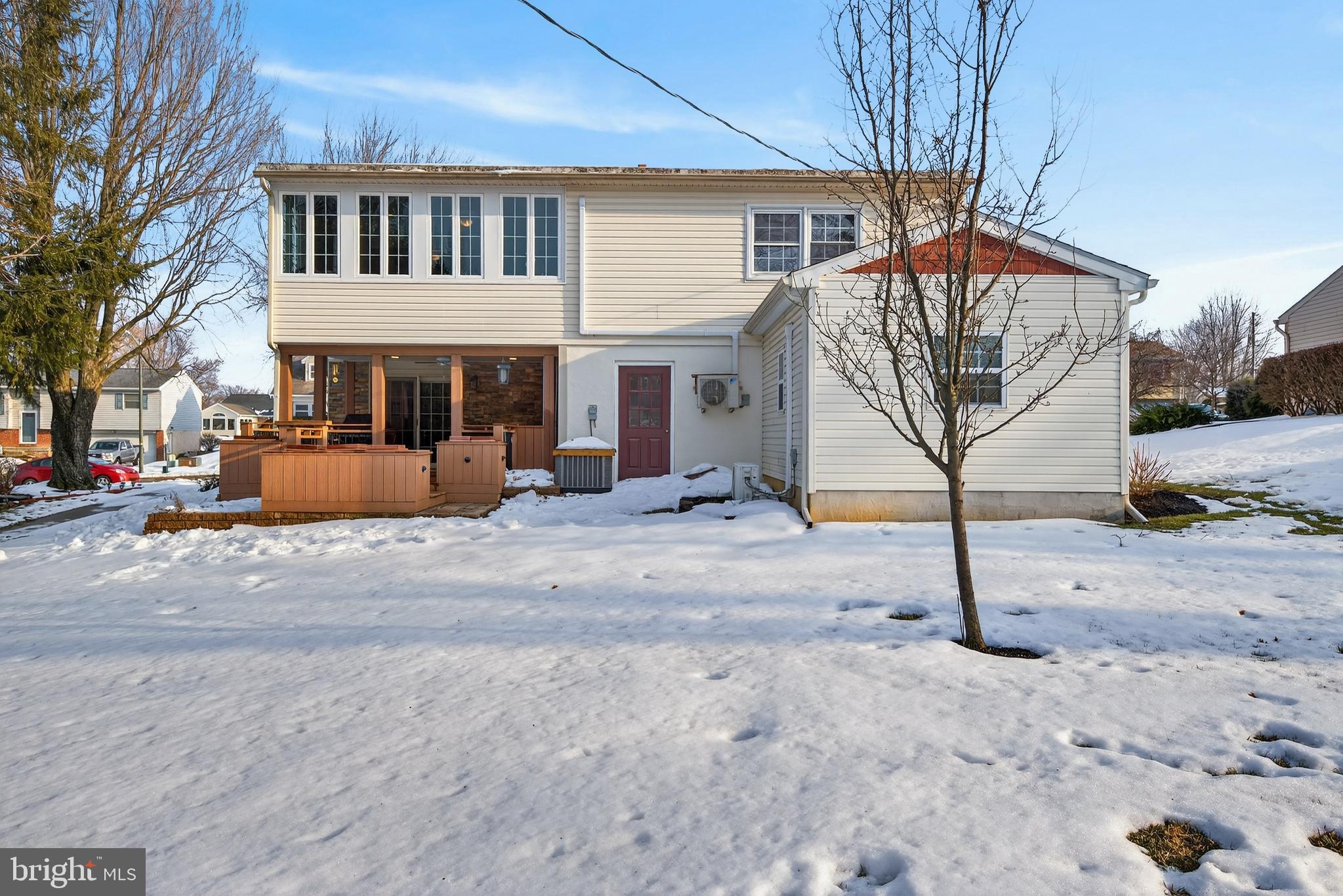 146 South Oak Street Lititz, PA 17543 - Photo 47 of 55 a view of a house with a snow