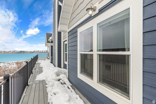 1343 North Trapper Loop Garden City, UT 84028 - Photo 43 of 56 Balcony featuring a water view