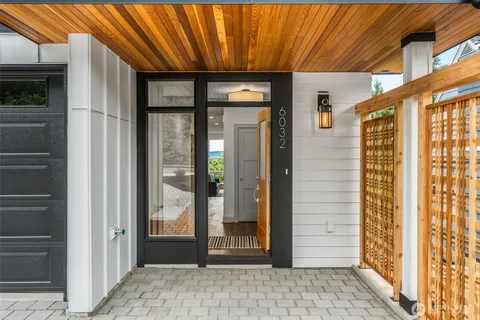 a view of front door