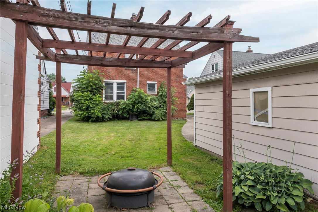 2321 Ralph Avenue Cleveland, OH 44109 - Photo 30 of 33 Pergola in the backyard
