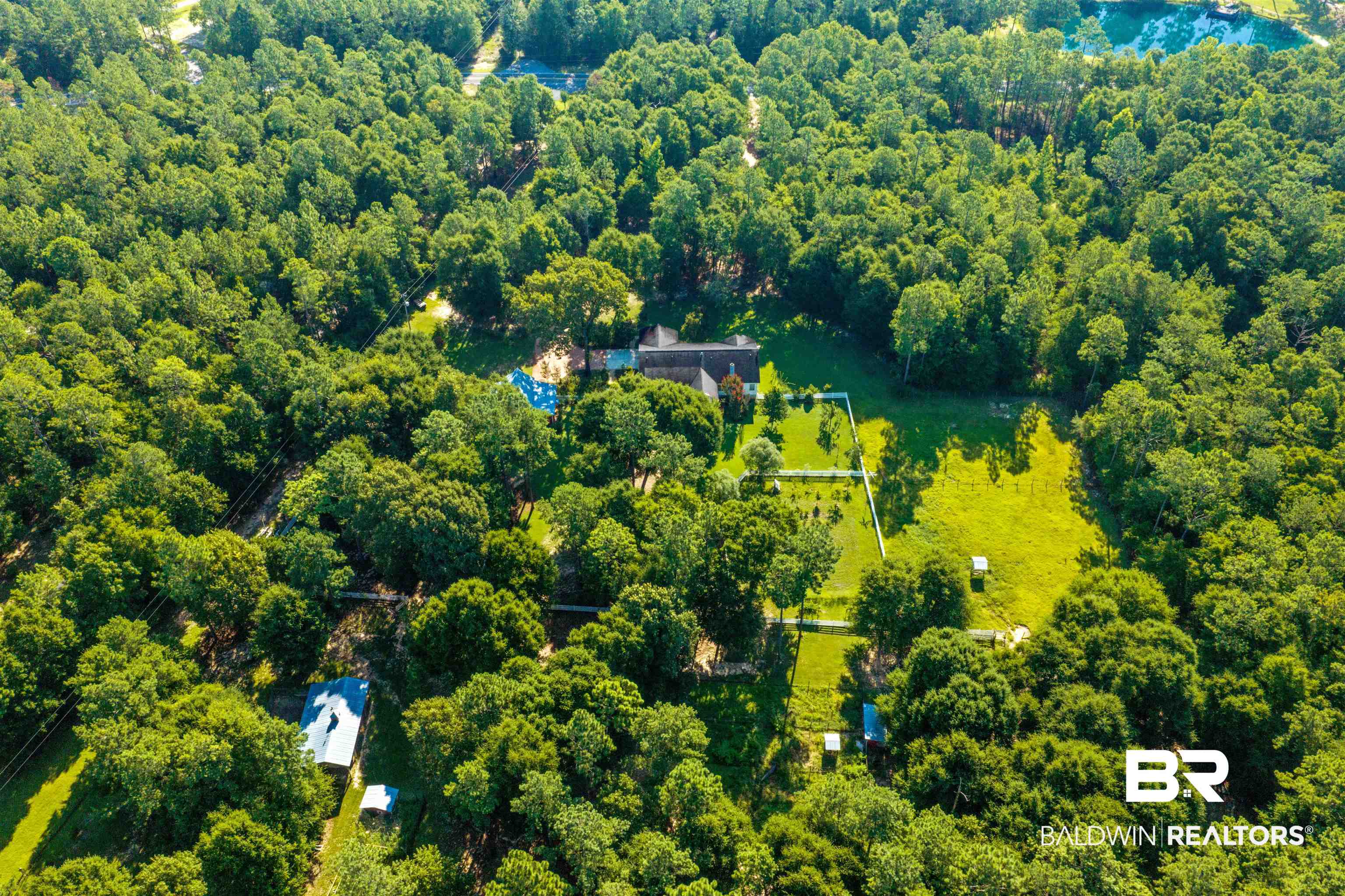 16560 Old Ganey Road Bay Minette, AL 36507 - Photo 3 of 52 Aerial of Home