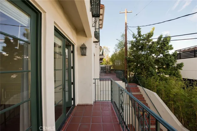 a view of an entryway with staircase