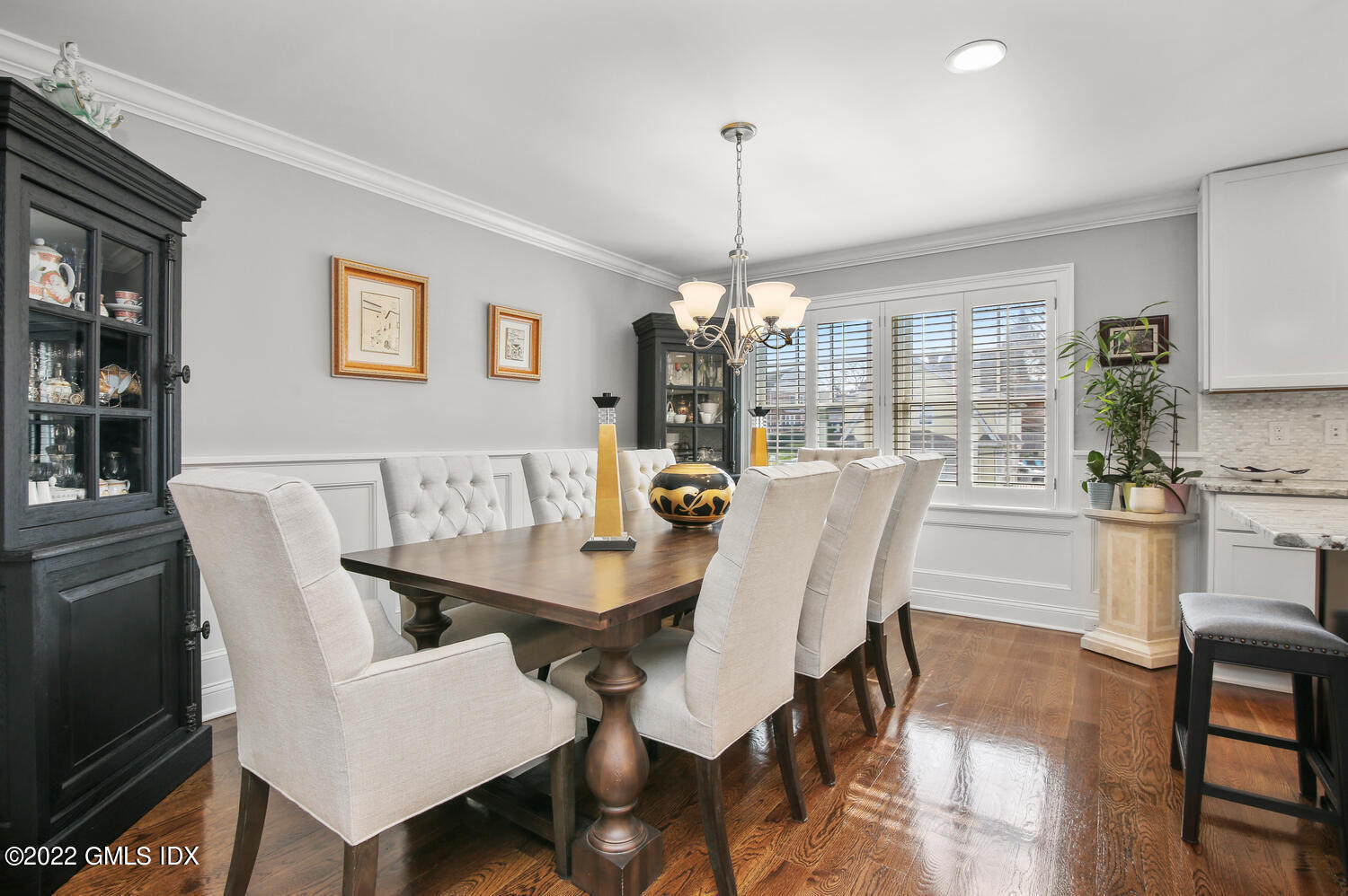 24 Harold Street, Unit C Cos Cob, CT 06807 - Photo 15 of 32 a view of a dining room with furniture window and wooden floor