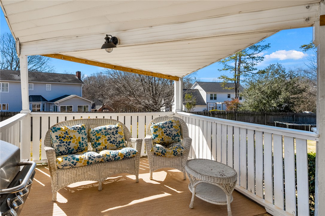 112 C-10-220 Anderson, SC 29621 - Photo 41 of 45 Enjoy outdoor living on this inviting porch, perfect for relaxation and entertaining.