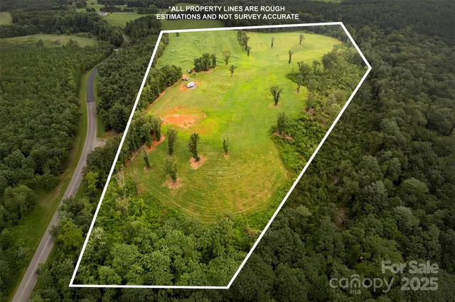 a bird view of a house