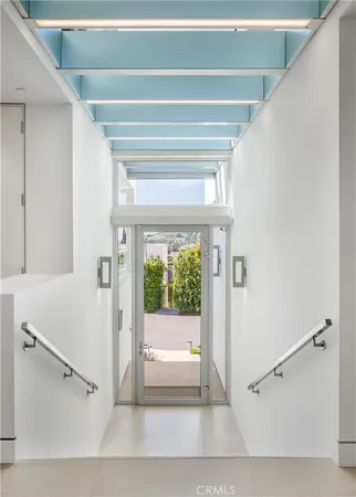 a view of front door