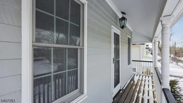 a view of front door