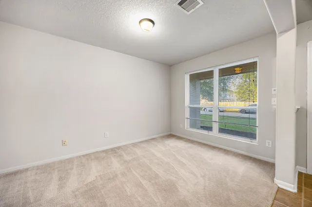 a room with furniture and windows