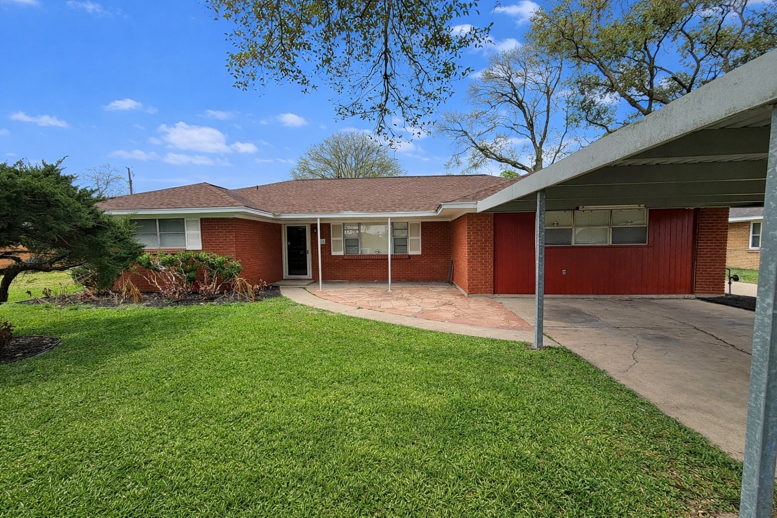 316 Angle Street Angleton, TX 77515 - Photo 1 of 30 a view of a house with a backyard