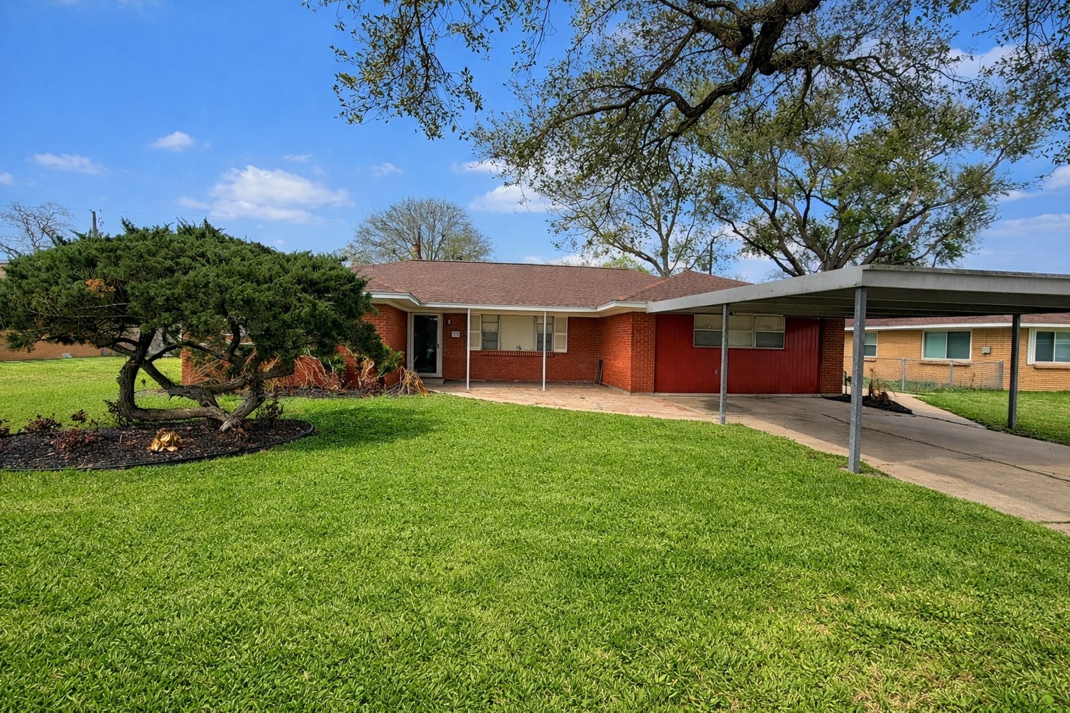 316 Angle Street Angleton, TX 77515 - Photo 2 of 30 a view of a house with a backyard