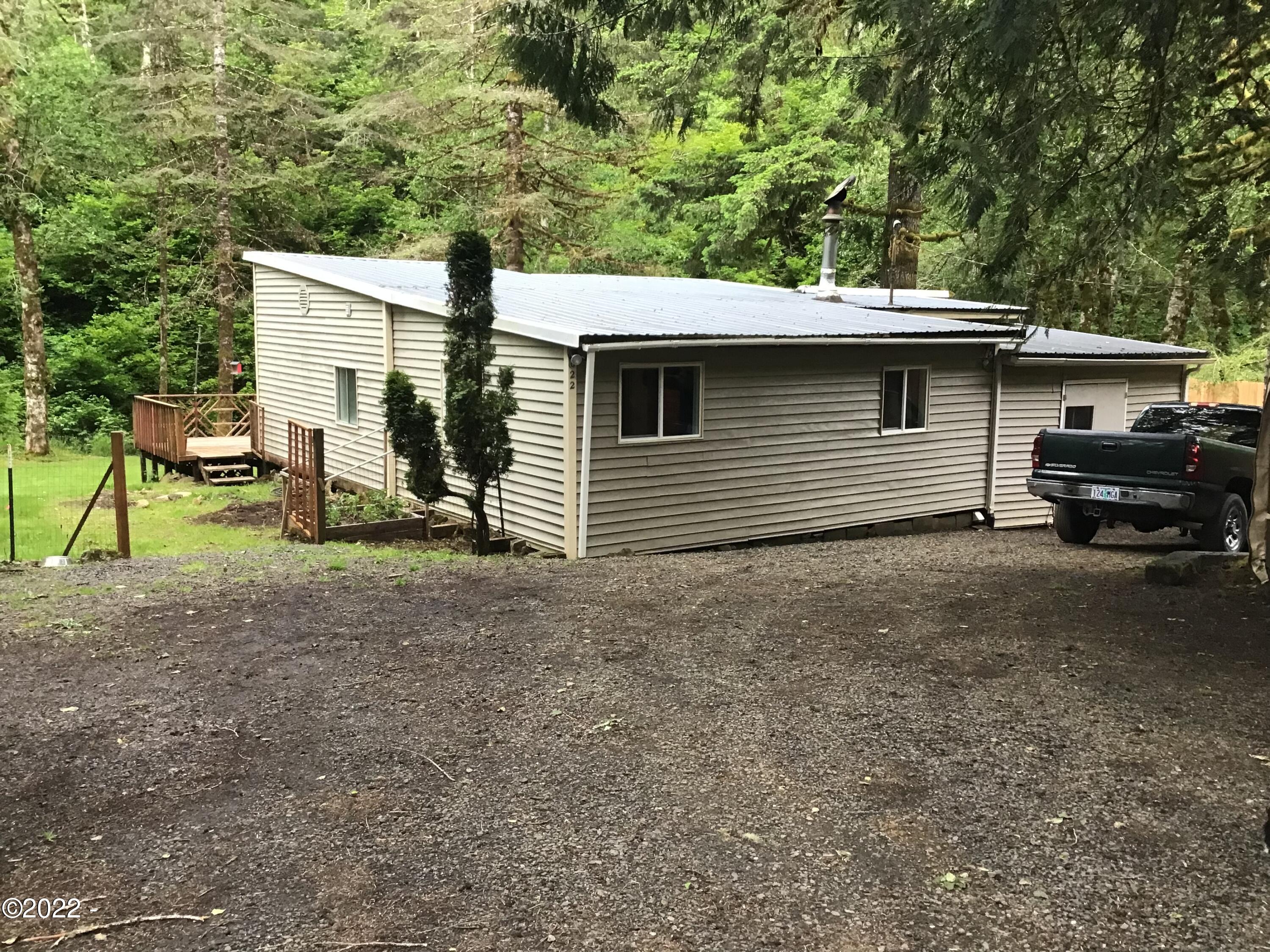 622 North New Bridge Road Otis, OR 97368 - Photo 47 of 51 Back of house