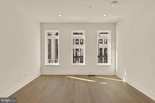 a view of an empty room with window