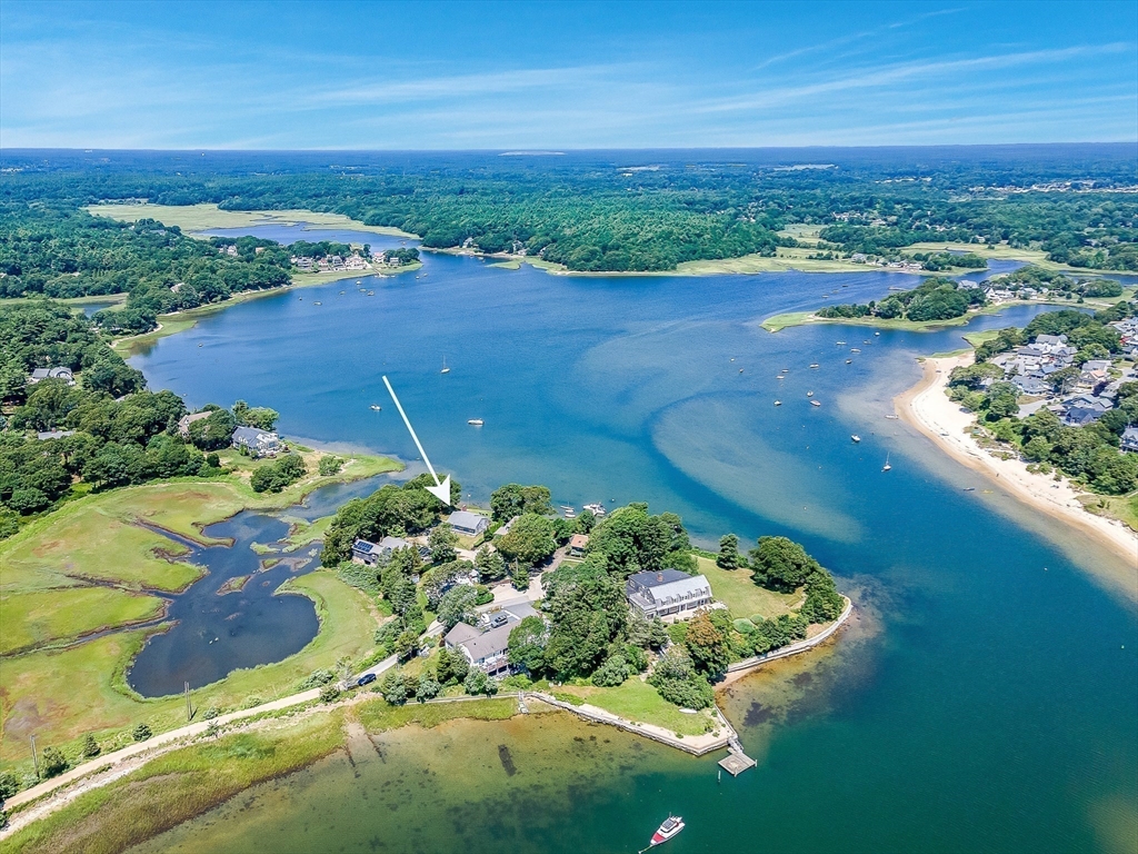 27 Over Jordan Road Wareham, MA 02571 - Photo 4 of 28 a view of a lake with a mountain