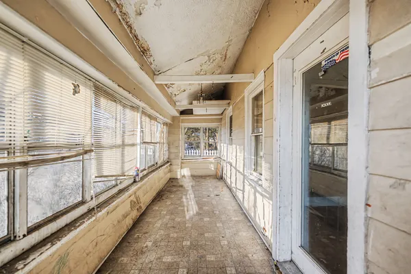 a view of an entryway