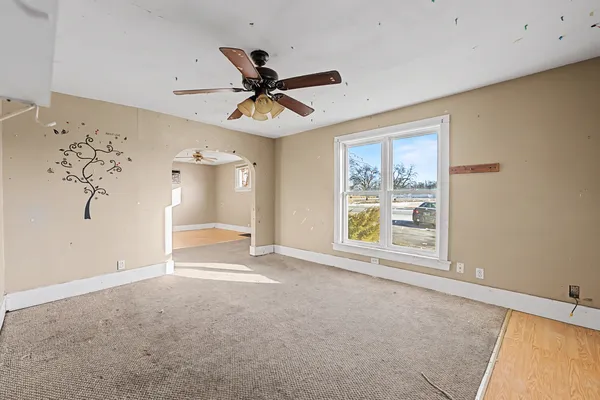 a view of n empty room