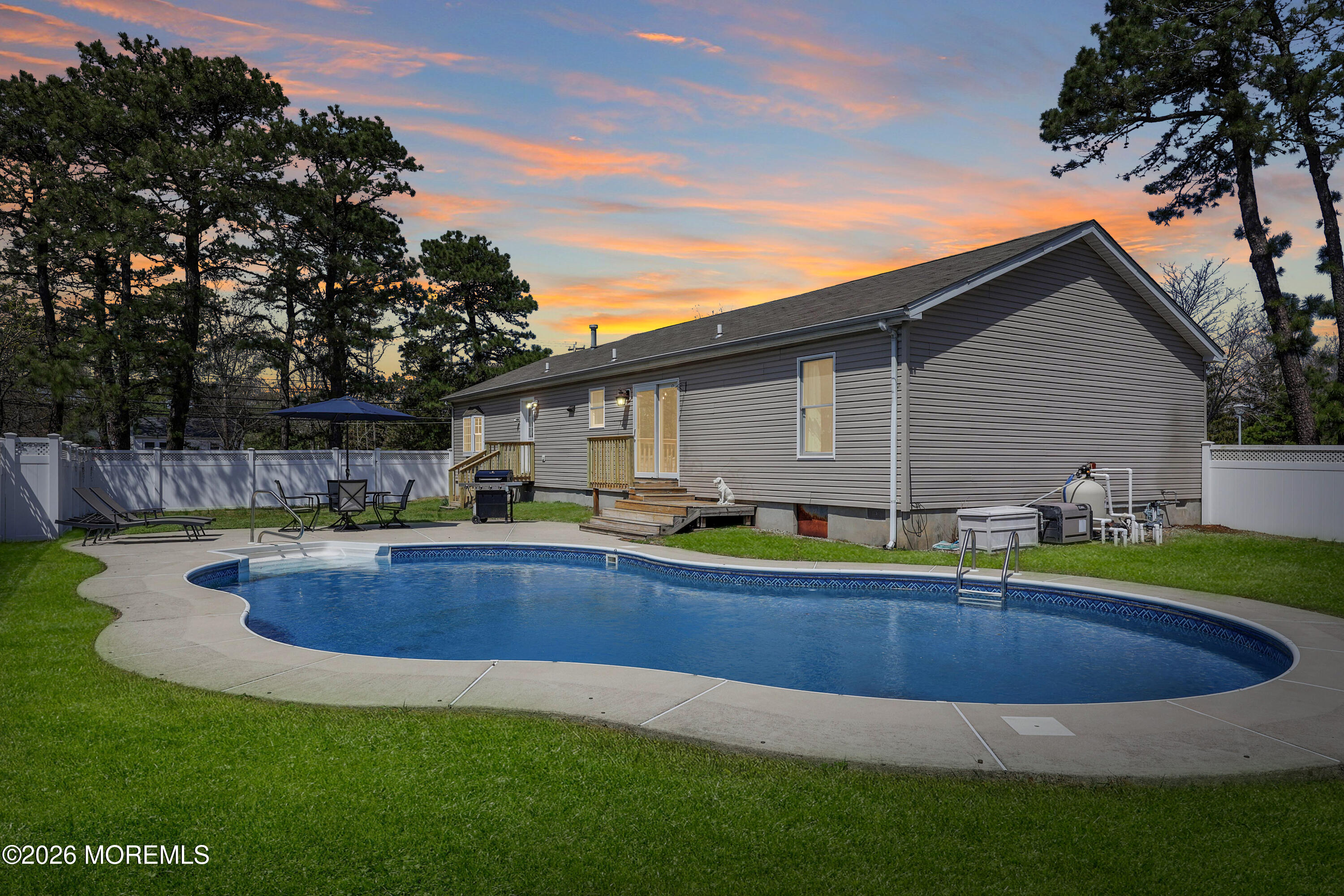 96 Atrium Drive Brick, NJ 08723 - Photo 4 of 39 a view of outdoor space yard swimming pool and patio