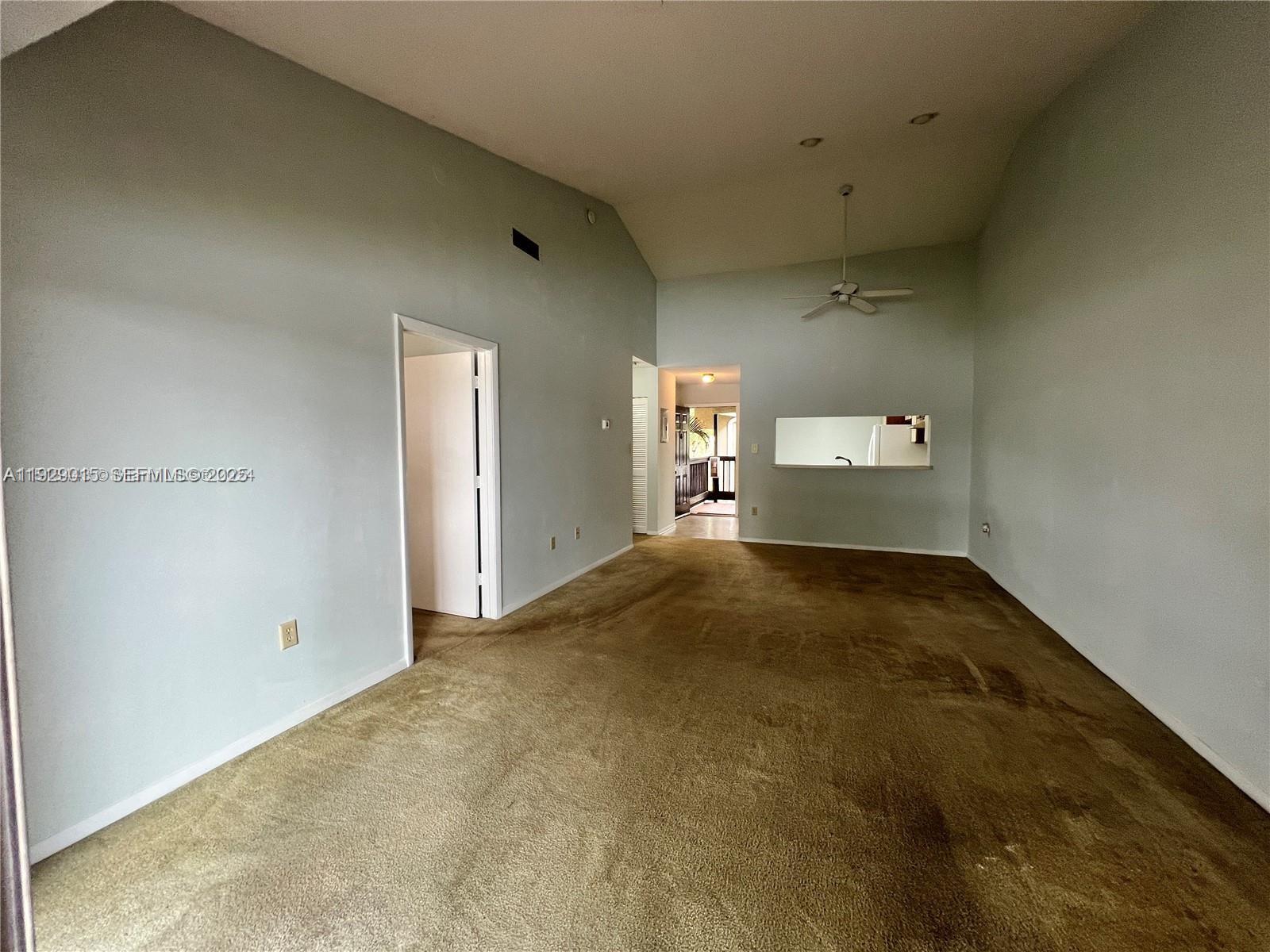 665 Southwest 113th Way, Unit 665 Pembroke Pines, FL 33025 - Photo 9 of 24 a view of empty room